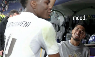 Bellingham dijeli fotografiju Tchouaménija na društvenim mrežama