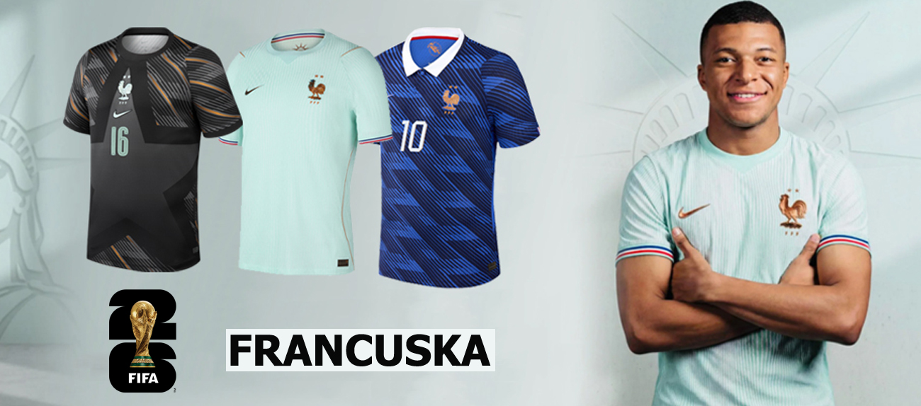 Francuska World Cup 2026 dres