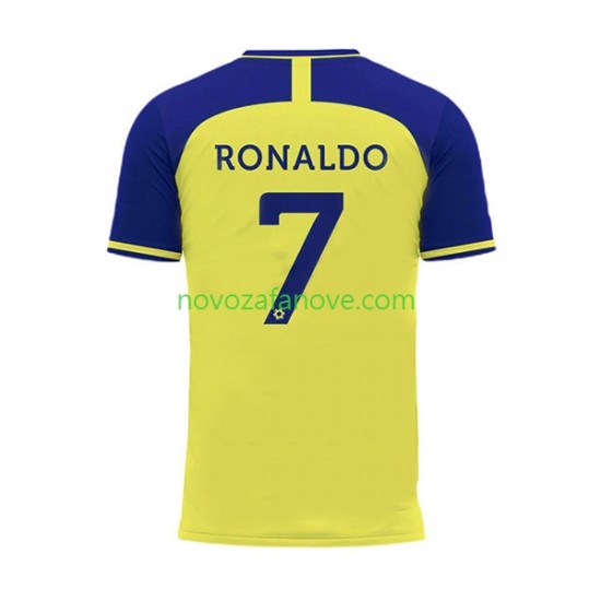 Nogometni Dres Al-Nassr Ronaldo 7 Muški Domaći 2022-2023 Kratkih Rukava