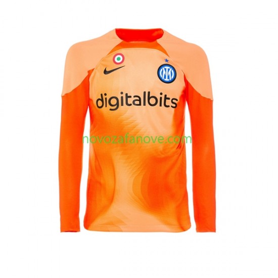 Nogometni Dres Inter Milan Golmanski Muški Četvrti 2022-2023 Dugim Rukavima