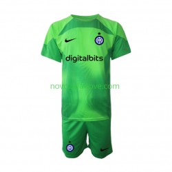Nogometni Dres Inter Milan Golmanski Dječji Treći 2022-2023 Kratkih Rukava