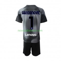 Nogometni Dres Inter Milan Samir Handanovic 1 Golmanski Dječji Domaći 2022-2023 Kratkih Rukava