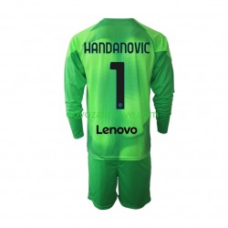 Nogometni Dres Inter Milan Samir Handanovic 1 Golmanski Dječji Treći 2022-2023 Dugim Rukavima