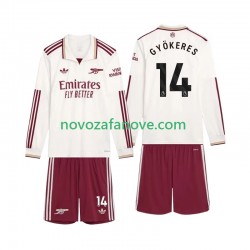 Nogometni Dres Arsenal Gyokeres 14 Dječji Treći 2025-2026 Dugim Rukavima