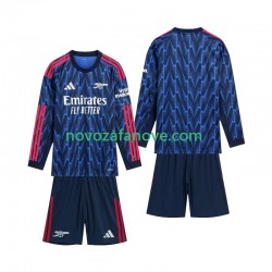 Nogometni Dres Arsenal Dječji Gostujući 2025-2026 Dugim Rukavima