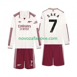 Nogometni Dres Arsenal Saka 7 Dječji Treći 2025-2026 Dugim Rukavima