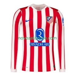 Nogometni Dres Atlético Madrid Muški Domaći 2025-2026 Dugim Rukavima