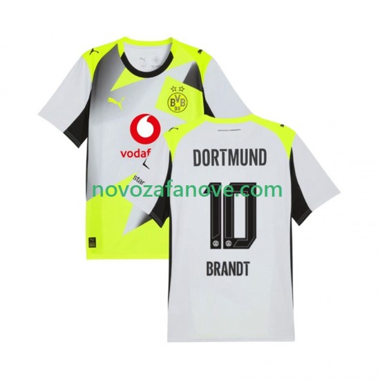 Nogometni Dres Borussia Dortmund Julian Brandt 10 Muški Gostujući 2025-2026 Kratkih Rukava