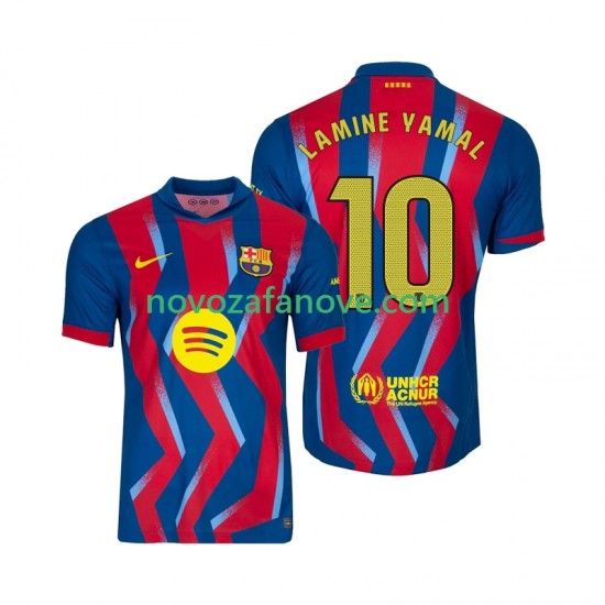 Nogometni Dres FC Barcelona Lamine Yamal 10 Muški Četvrti 2025-2026 Kratkih Rukava