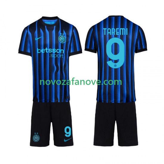 Nogometni Dres Inter Milan Marcus Thuram 9 Dječji Domaći 2025-2026 Kratkih Rukava