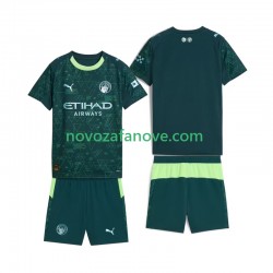 Nogometni Dres Manchester City Dječji Četvrti 2025-2026 Kratkih Rukava