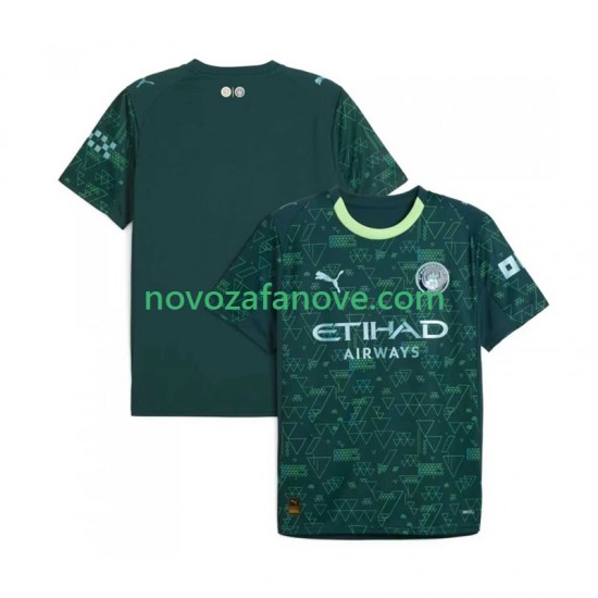 Nogometni Dres Manchester City Muški Četvrti 2025-2026 Kratkih Rukava