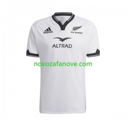 Nogometni Dres ALL BLACKS Muški Gostujući Rugby 2023 Kratkih Rukava