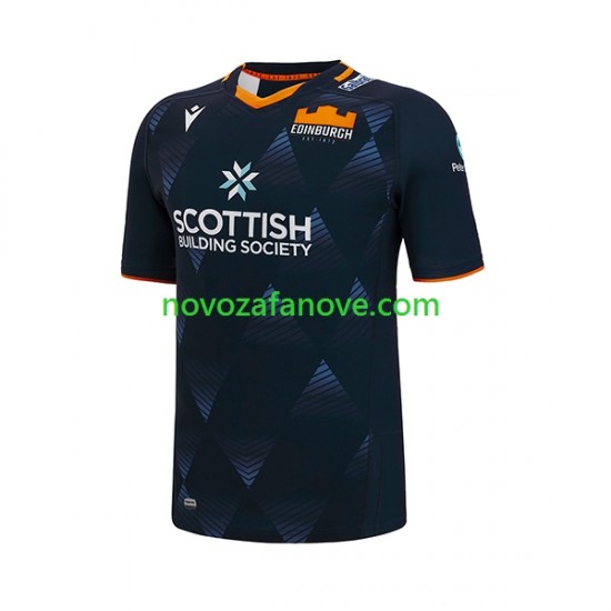 Nogometni Dres Edinburgh Muški Domaći Rugby 2023 Kratkih Rukava