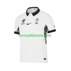 Nogometni Dres FIJI Muški Domaći Rugby World Cup 2023 Kratkih Rukava