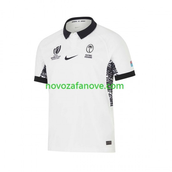 Nogometni Dres FIJI Muški Domaći Rugby World Cup 2023 Kratkih Rukava