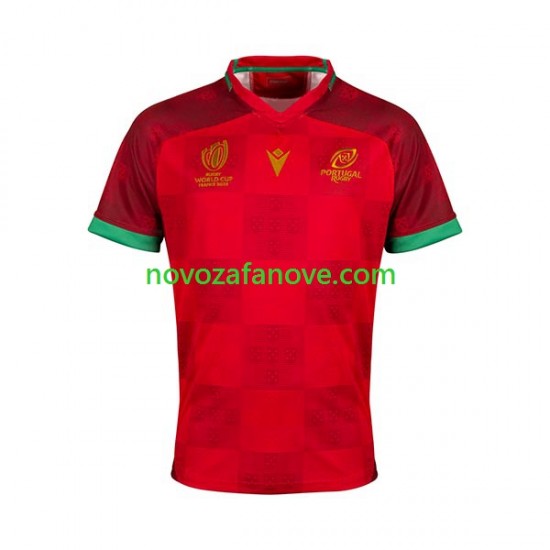 Nogometni Dres Portugal Muški Domaći Rugby World Cup 2023 Kratkih Rukava