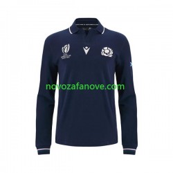 Nogometni Dres Škotska Muški Domaći Rugby World Cup 2023 Dugim Rukavima