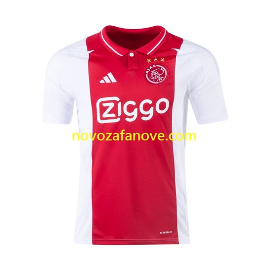Nogometni Dres AFC Ajax Muški Domaći 2024-2025 Kratkih Rukava