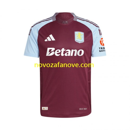 Nogometni Dres Aston Villa Muški Domaći 2024-2025 Kratkih Rukava