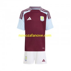 Nogometni Dres Aston Villa Dječji Domaći 2024-2025 Kratkih Rukava