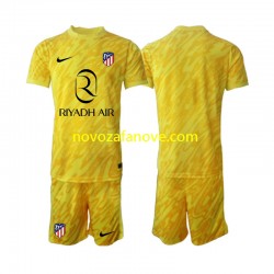 Nogometni Dres Atlético Madrid Golmanski Dječji Treći 2024-2025 Kratkih Rukava