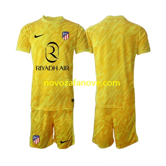 Nogometni Dres Atlético Madrid Golmanski Dječji Treći 2024-2025 Kratkih Rukava
