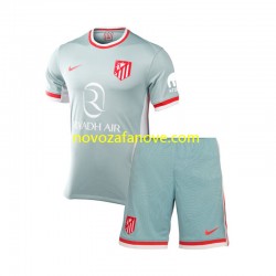 Nogometni Dres Atlético Madrid Dječji Gostujući 2024-2025 Kratkih Rukava