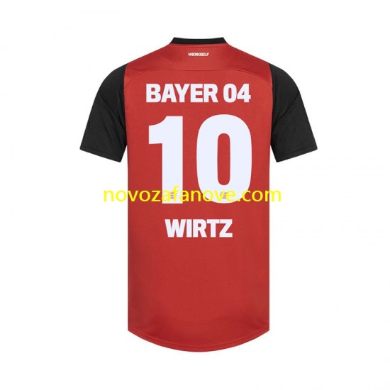 Nogometni Dres Bayer 04 Leverkusen Florian Wirtz 10 Muški Domaći 2024-2025 Kratkih Rukava