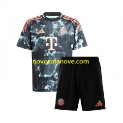 Nogometni Dres FC Bayern München Dječji Gostujući 2024-2025 Kratkih Rukava
