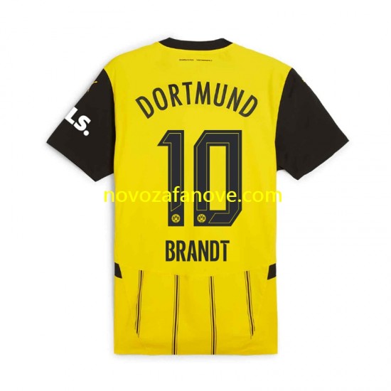 Nogometni Dres Borussia Dortmund Julian Brandt 10 Muški Domaći 2024-2025 Kratkih Rukava