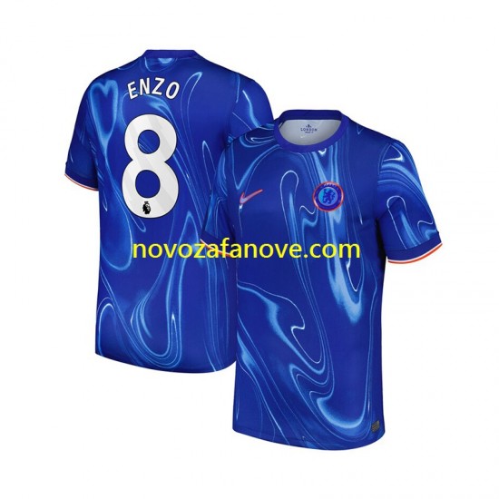 Nogometni Dres Chelsea Enzo 8 Muški Domaći 2024-2025 Kratkih Rukava
