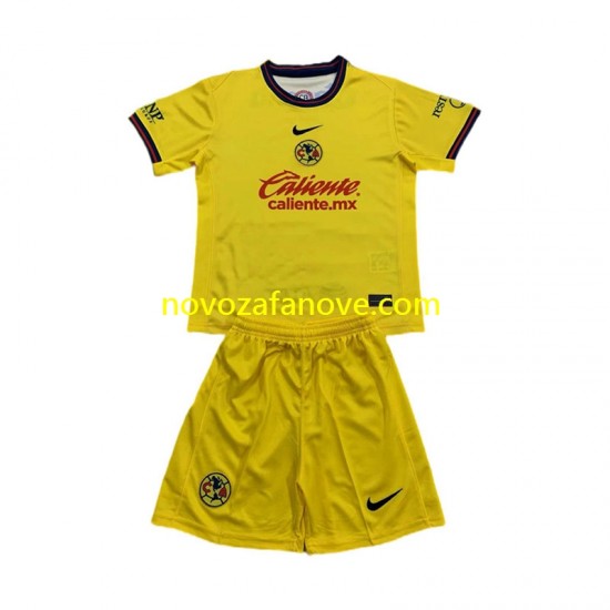 Nogometni Dres Club América Dječji Domaći 2024-2025 Kratkih Rukava