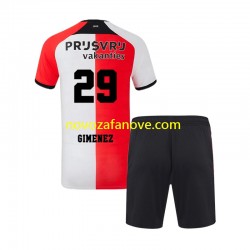 Nogometni Dres Feyenoord Rotterdam Santiago Gimenez 29 Dječji Domaći 2024-2025 Kratkih Rukava