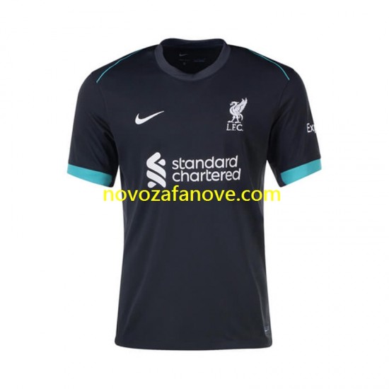Nogometni Dres Liverpool Muški Gostujući 2024-2025 Kratkih Rukava