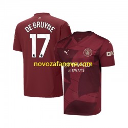 Nogometni Dres Manchester City DE BRUYNE 17 Muški Treći 2024-2025 Kratkih Rukava