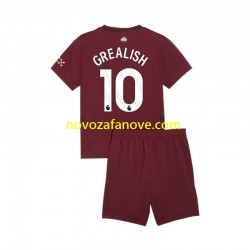 Nogometni Dres Manchester City Jack Grealish 10 Dječji Treći 2024-2025 Kratkih Rukava