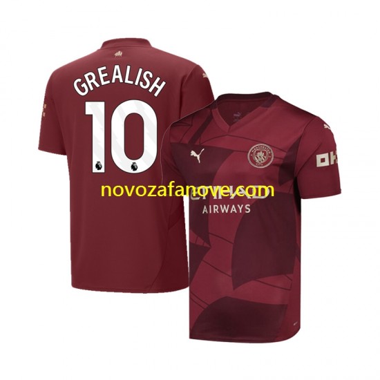 Nogometni Dres Manchester City Jack Grealish 10 Muški Treći 2024-2025 Kratkih Rukava