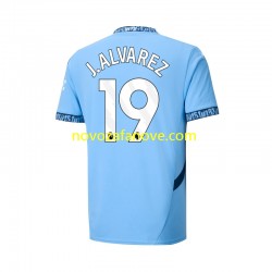 Nogometni Dres Manchester City Julian Alvarez 19 Muški Domaći 2024-2025 Kratkih Rukava