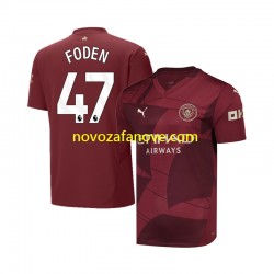 Nogometni Dres Manchester City Phil Foden 47 Muški Treći 2024-2025 Kratkih Rukava