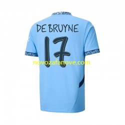 Nogometni Dres Manchester City UCL Font DE BRUYNE 17 Muški Domaći 2024-2025 Kratkih Rukava
