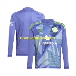 Nogometni Dres Manchester United Golmanski Muški Domaći 2024-2025 Dugim Rukavima