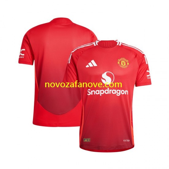 Nogometni Dres Manchester United Muški Domaći 2024-2025 Kratkih Rukava