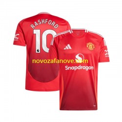Nogometni Dres Manchester United Marcus Rashford 10 Muški Domaći 2024-2025 Kratkih Rukava