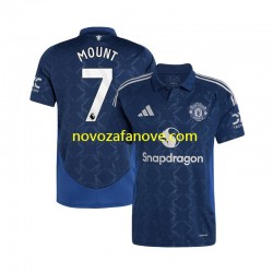 Nogometni Dres Manchester United Mason Mount 7 Muški Gostujući 2024-2025 Kratkih Rukava