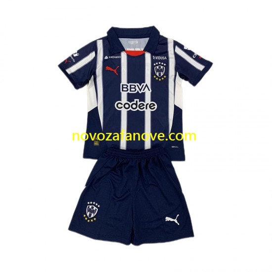 Nogometni Dres Monterrey Dječji Domaći 2024-2025 Kratkih Rukava