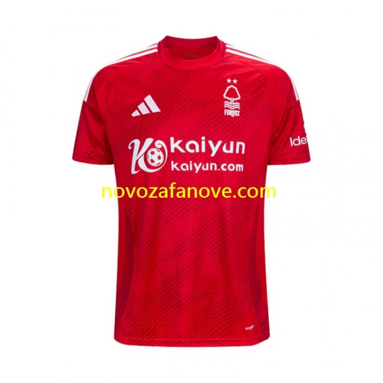 Nogometni Dres Nottingham Forest Muški Domaći 2024-2025 Kratkih Rukava
