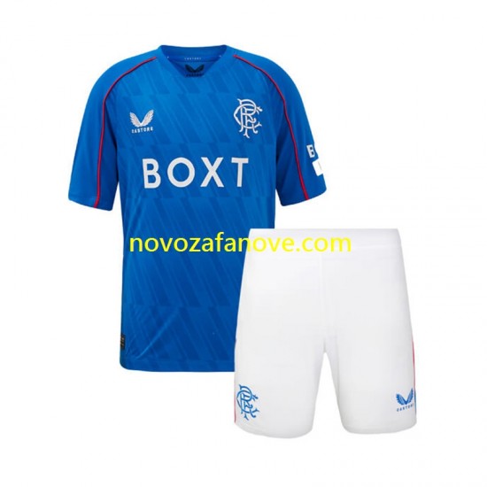 Nogometni Dres Rangers Dječji Domaći 2024-2025 Kratkih Rukava