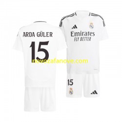 Nogometni Dres Real Madrid Arda Guler 15 Dječji Domaći 2024-2025 Kratkih Rukava