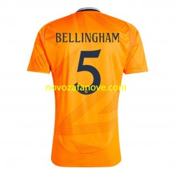 Nogometni Dres Real Madrid BELLINGHAM 5 Muški Gostujući 2024-2025 Kratkih Rukava